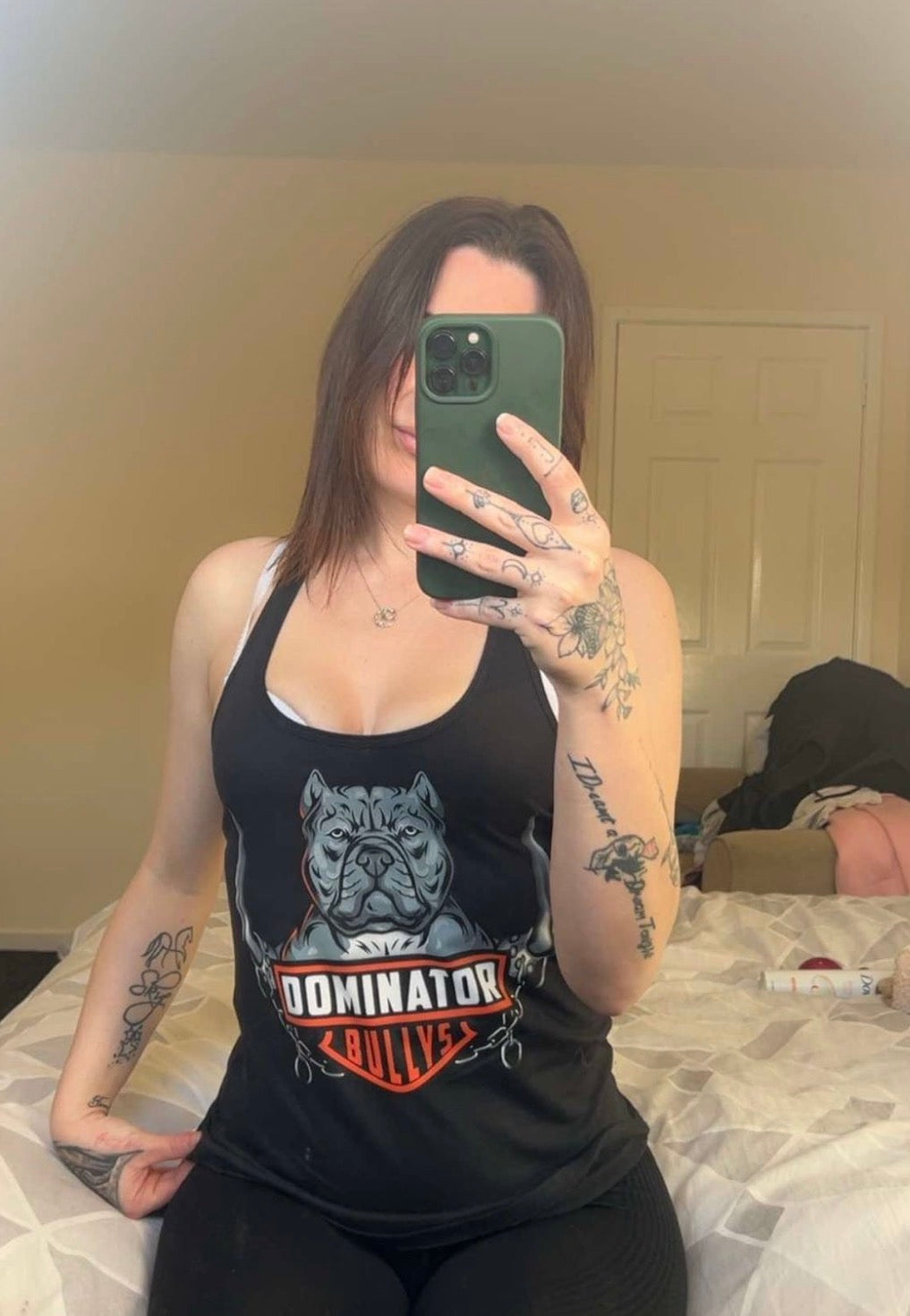 Dominator Bullys black Ladies Tank Top