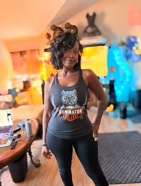 Dominator Bullys black Ladies Tank Top